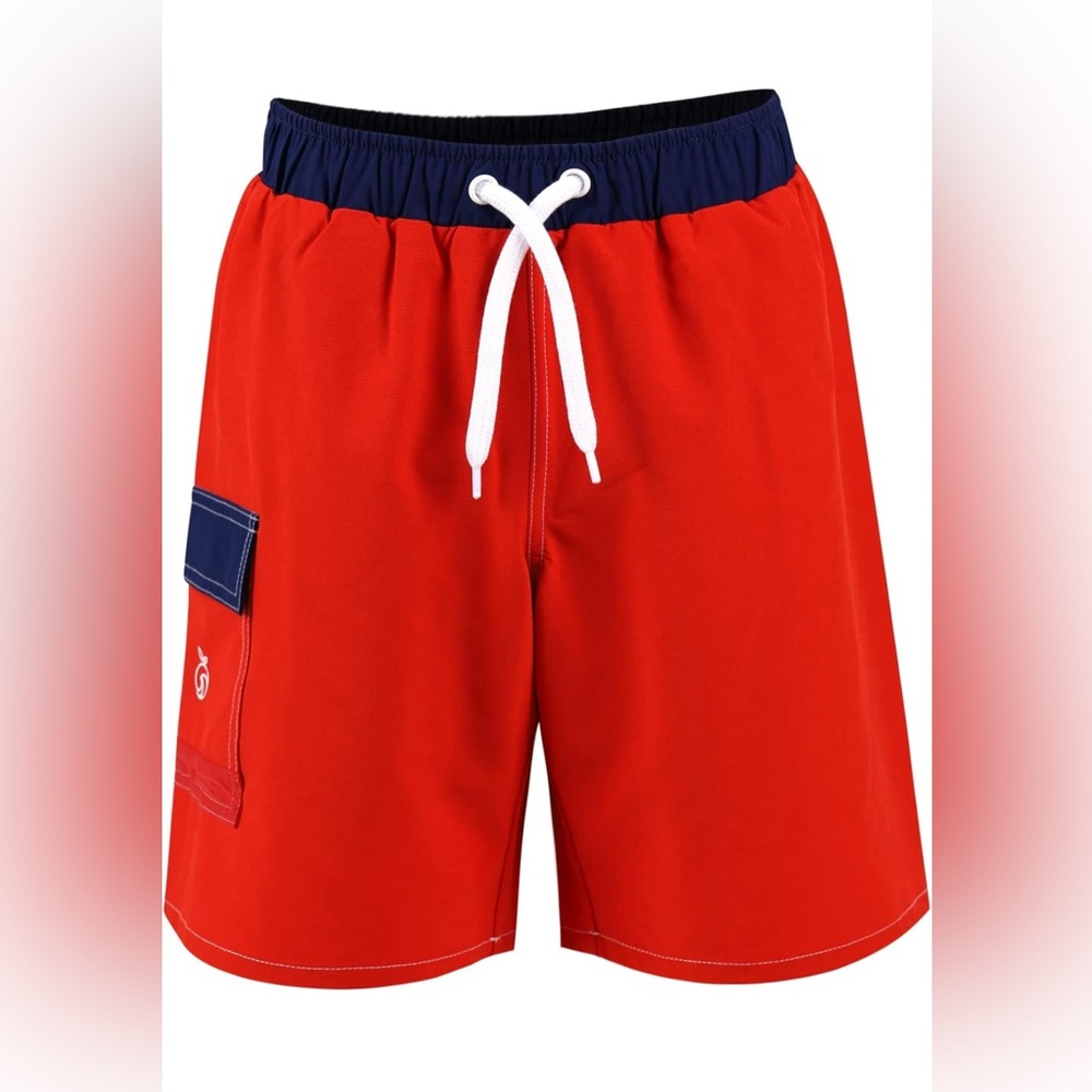 NoNetz Anti Chafe Quick Dry Brief Lined Swim Shorts Boys Medium